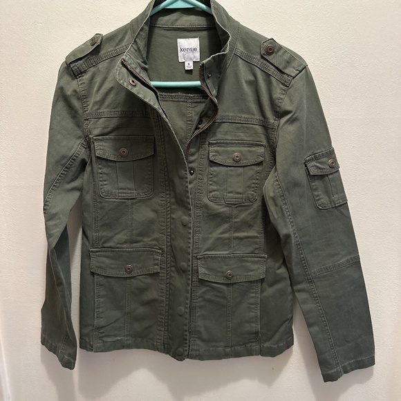 Kensie Fatigue green Size S VGC jacket - Picture 1 of 12
